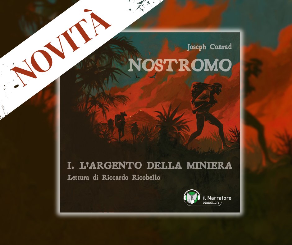👀 Non perderti il primo volume di "Nostromo", un grande classico di Joseph Conrad con l'intensa voce di Riccardo Ricobello
Vai su ilNarratore.com 👉bit.ly/40rPVkj
#Audiobook #conrad #Classic
