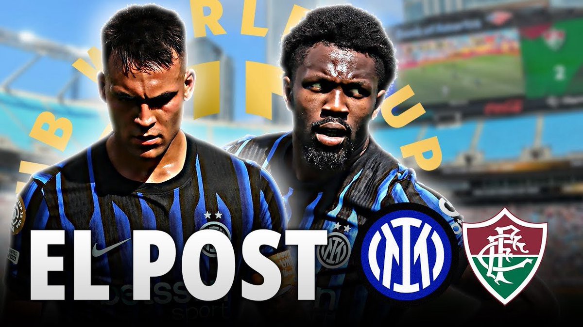 ❌ El INTER COLAPSA y está FUERA del MUNDIAL de CLUBES

youtu.be/RWYtAAQDCac