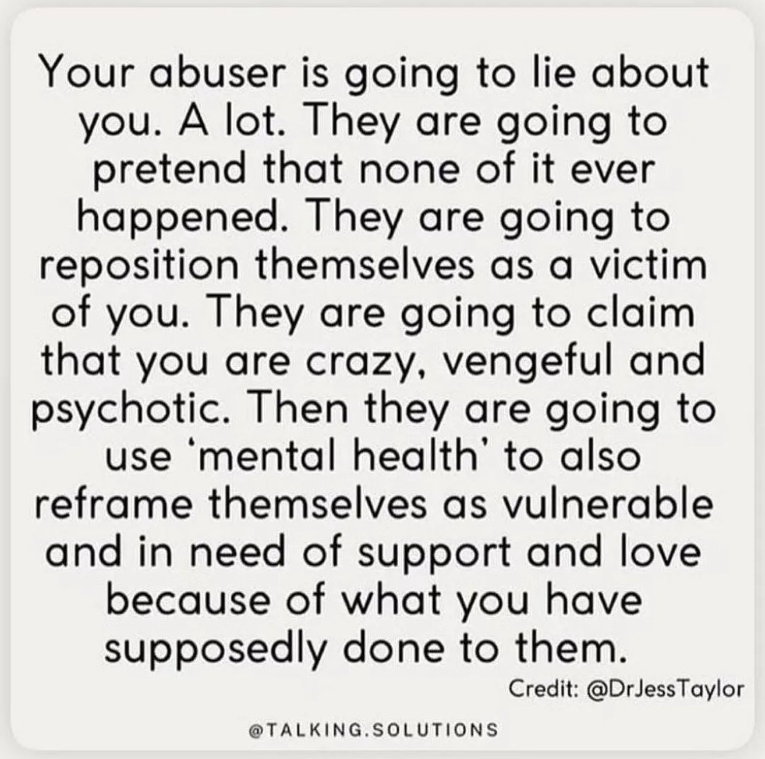 To anyone who has been hurt by Jane, had her deny your experiences and flip the script to position herself as the victim and you as her abuser:  You're not alone. We are here for you.