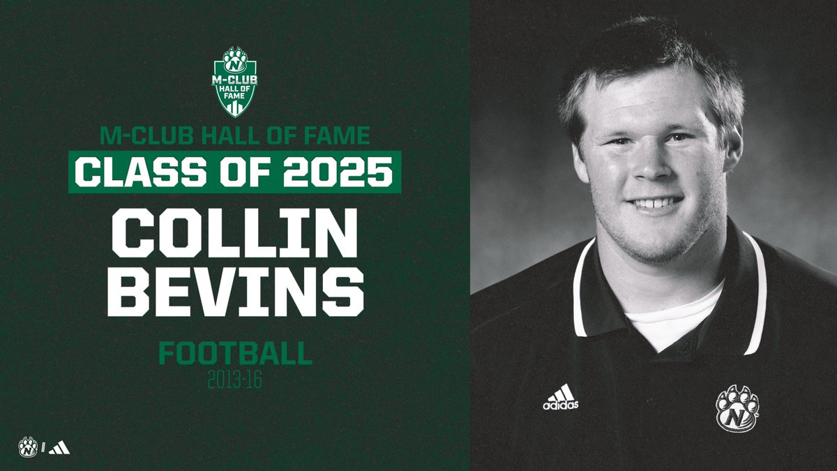 Collin Bevins (Football – 2013-2016)
Bevins, a native of Creston, Iowa, earned All-America honors in 2015 and 2016 as a defensive lineman. Bevins holds the single-season and career school records for quarterback sacks and tackles-for-loss. Bevins totaled 34.0 sacks and 58.5