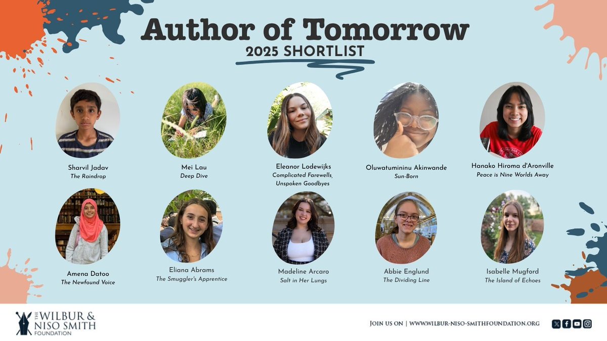 The 2025 #AuthorOfTomorrow shortlist and commendations are here!
We received hundreds of incredible entries from young adventure writers across the world.
Meet the writers shaping the future of storytelling: bit.ly/468jVFV
#AdventureWritingPrize