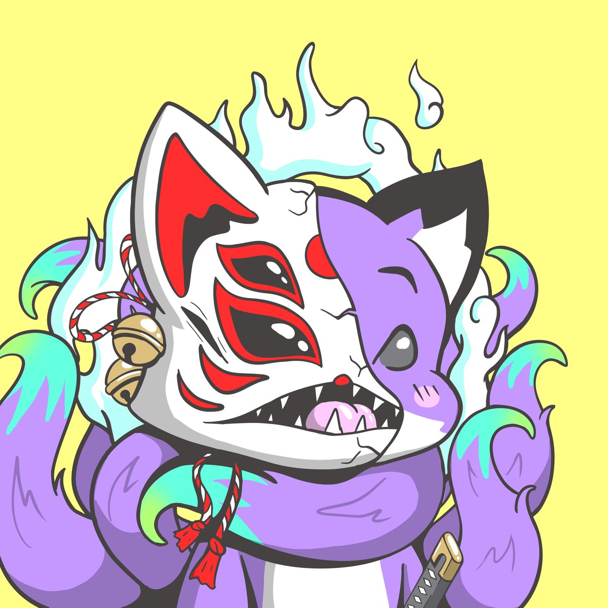 We cooked up this wild 1/1 for <a href="/foxyfam_/">FoxyFam 🦊</a> 🔥
What you think? 👀🦊