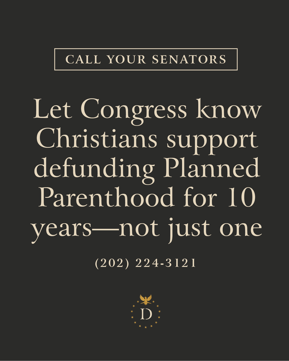 URGENT: Call Congress Today!

Good news: Senate Democrats just failed to fully fund Planned Parenthood in the “One Big Beautiful Bill.”

Bad news: The House version of the bill fully defunds Planned Parenthood for a full decade, but the Senate version only offers a one‑year
