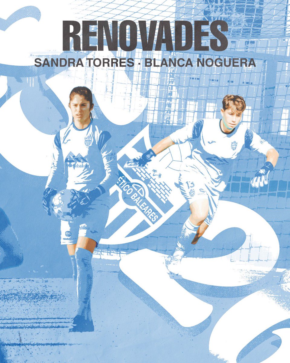 🧤 Les nostres guardianes, 𝐮𝐧 𝐚𝐧𝐲 𝐦𝐞́𝐬.

 🔗 atleticobaleares.com/el-balears-fc-…

🤍 #GlòriaATB 💙