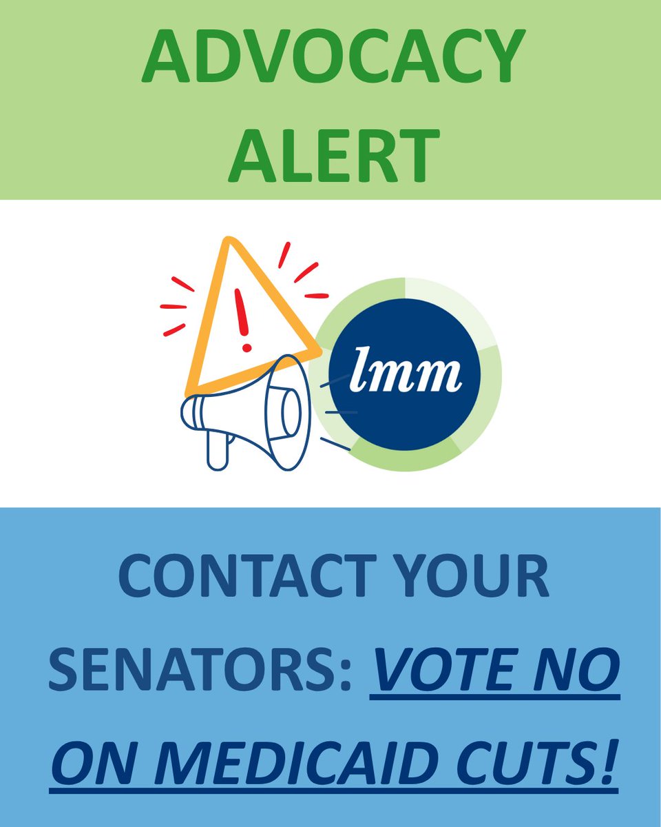 LMMCleveland's tweet image. Senators are voting on cuts to Medicaid RIGHT NOW! 

Call yours to prevent nearly $1 trillion in cuts from Medicaid, leaving close to 17 million people vulnerable. 

🧷Find your Senator here: lutheranservices.org/take-action.