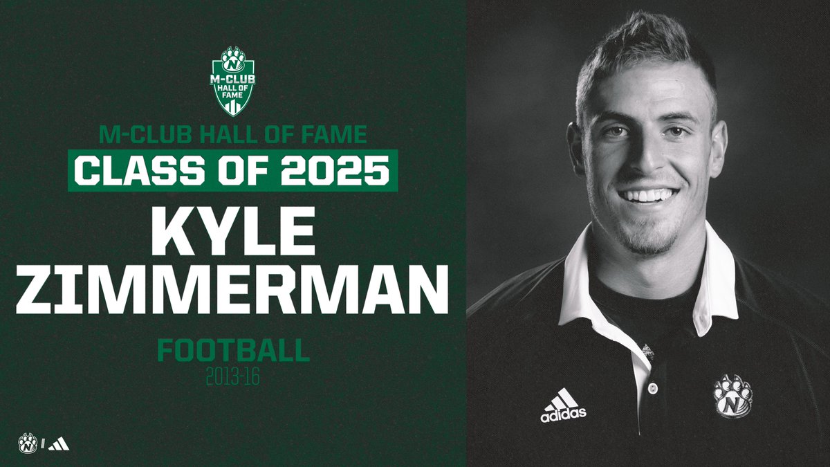 Kyle Zimmerman (Football – 2013-2016)
Zimmerman capped his Bearcat football career by earning the MIAA's Ken B. Jones Award, Kansas City Sports Commission's Sportsman of the Year and the CoSIDA Div. II Academic All-America of the Year in 2016. Zimmerman, a native of Overland