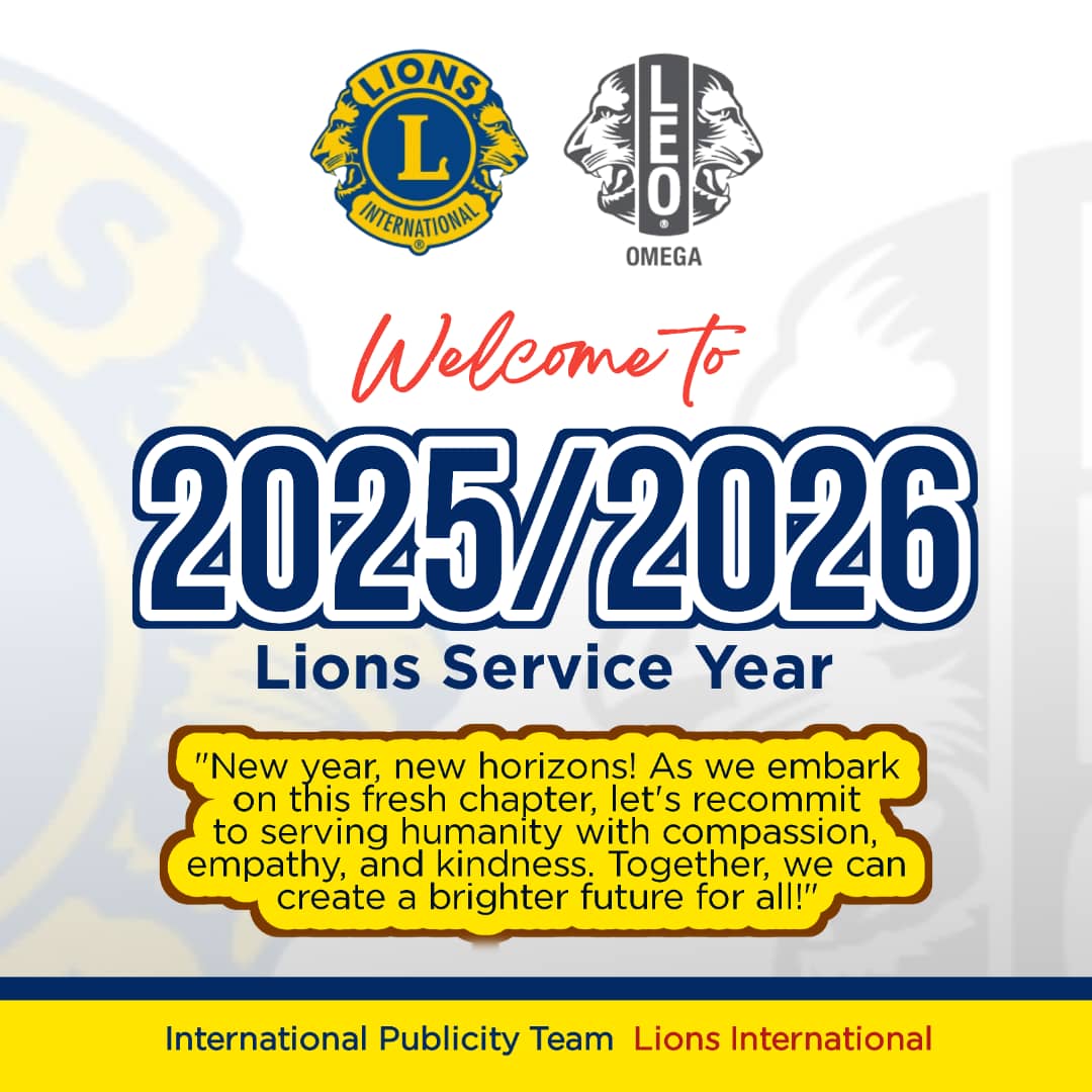 Nous souhaitons un fructueux mandat 2025-2026 aux nouveaux officiels du <a href="/LionsClubBuja/">Lions Club Bujumbura Doyen</a> et du <a href="/LionsD409/">LIONS D409</a> sous le thème "Amitié sincère au coeur du service" #lionsclub #weserve