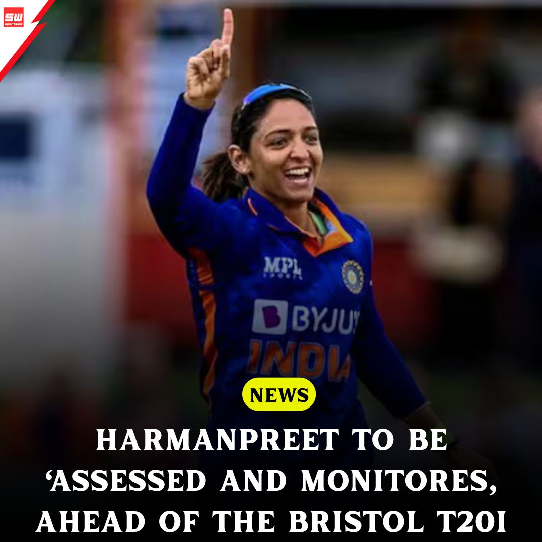 mysportswiz's tweet photo. Injury Watch on Harmanpreet!
The Indian skipper is set to be assessed and monitored ahead of the crucial Bristol T20I
Will she take the field or sit this one out.
https://t.co/pHmnsb7OTj
#Thala #Doeschate #Dhoni #Kuldeep #PepGuardiola #2ndTest #CaptainCool #oulibaly #Saudi #AlHilal #Edgbaston #ChepaukSuperGillies #IDreamTiruppurTamizhans #Ederson #TraeYoung #MSDhoni #CaptainCool #Jake #HarmanpreetKaur #TeamIndia #ViratKohli #RohitSharma #TNPL2025 #IndianCricket #SportswizLive