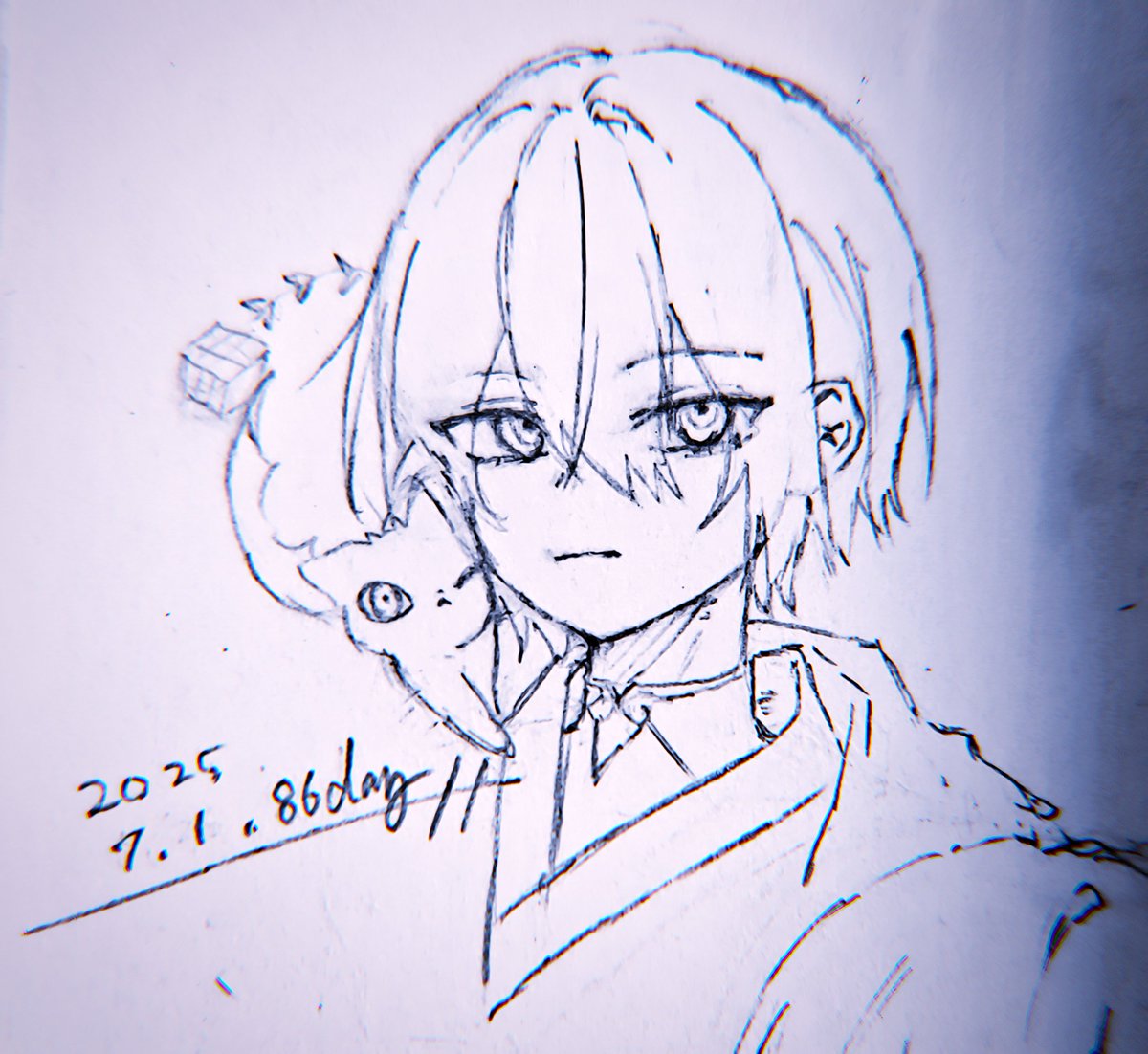 sick__0414's tweet photo. #ドロウイング 
似てなくて死ぬ()
嫌いになりそう https://t.co/e576NMdm2l
