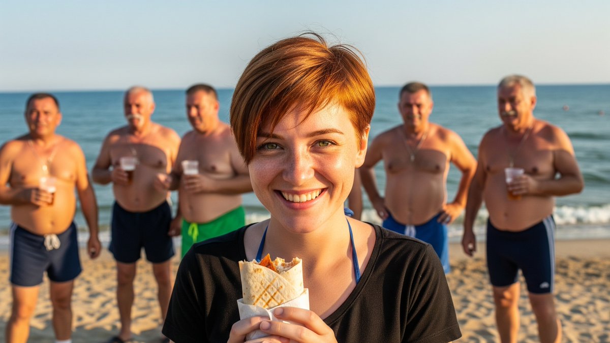 BaranKonarska's tweet photo. Czas na letnią petardę disco-polo, która rozgrzeje plaże Bałtyku! 🎶 „Nad morzem Kebab po 50” to hymn wakacyjnej rzeczywistości 2025
#lato2025 #discopolo #wakacje2025
https://t.co/66h5DMY6Xq https://t.co/5w9Vop8YLZ