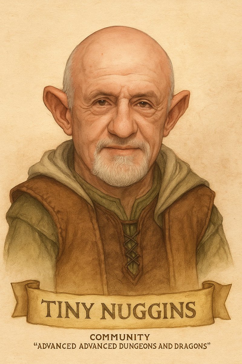 GrebiusV's tweet photo. #tinynuggins #community #sixseasonsandamovie #jonathanbanks https://t.co/dBePpDRmo1