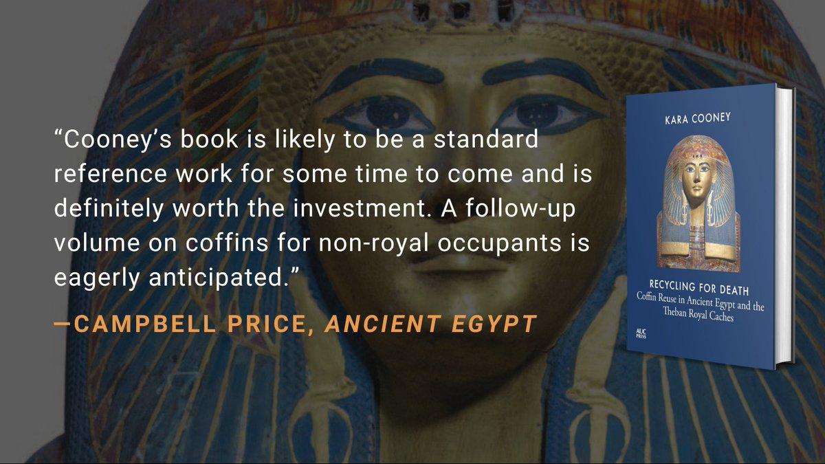AUC Press - @aucpress.bsky.social (@aucpress) on Twitter photo Q&A with <a href="/KaraCooney/">Kara Cooney</a> on "Recycling for Death: Coffin Reuse in Ancient Egypt and the Theban Royal Caches" (AUC Press, 2024). Discover the reasons behind the ancient Egyptians’ reuse of #coffins: linkedin.com/pulse/extraord…
#Archaeology #aucpress #ancientEgypt Q&A with <a href="/KaraCooney/">Kara Cooney</a> on "Recycling for Death: Coffin Reuse in Ancient Egypt and the Theban Royal Caches" (AUC Press, 2024). Discover the reasons behind the ancient Egyptians’ reuse of #coffins: linkedin.com/pulse/extraord…
#Archaeology #aucpress #ancientEgypt