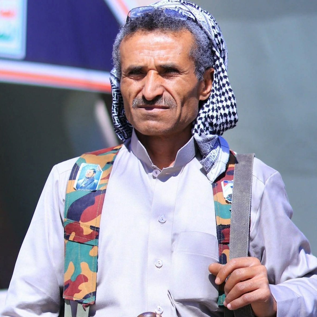 احفظوهم كي لا ننساهم 
وهذا المجرم الثالث يدعى محمد الوسد الحسني ممن شاركوا في الحملة على الشيخ صالح حنتوس.