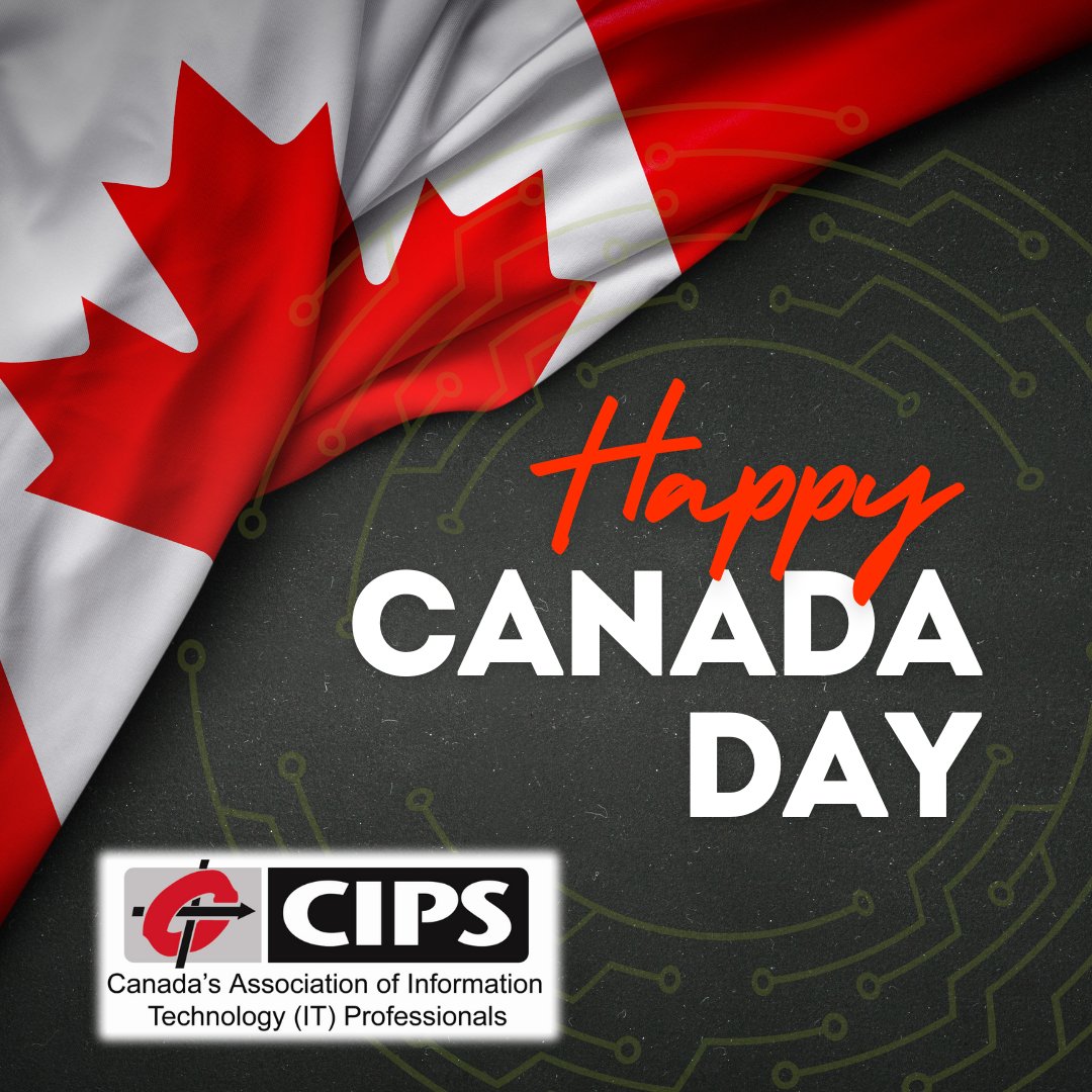 🇨🇦 Happy Canada Day from CIPS! 🇨🇦

Today we celebrate what it means to be proudly Canadian. A nation built on innovation, diversity, and collaboration.

To all our members, partners, and peers across the country, thank you for advancing Canada’s digital future. 💻🍁

#CanadaDay