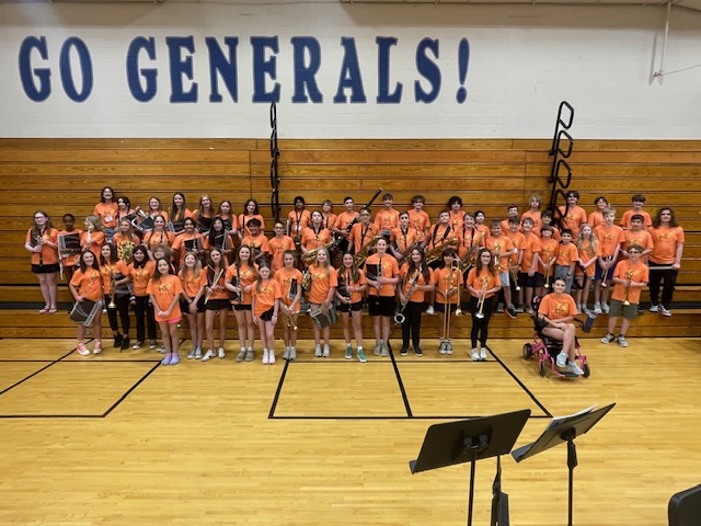 We were so happy to host the 3rd annual Williamson County Band Camp. Of the 175 campers attending, GMS had 75 students participating at this year's Summer Band Camp that was held between June 16-20th.

#GeneralsLEAD 

<a href="/wcsGMSband/">GMS Bands</a>