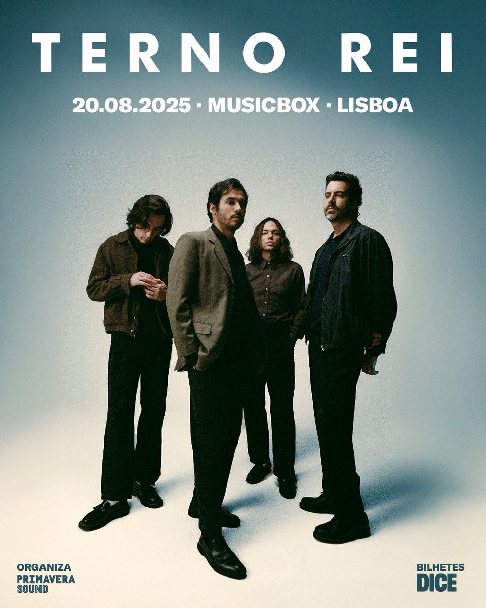 ternorei's tweet image. Atenção Portugal! Show solo em Lisboa no Music Box dia 20 de agosto. 
Garanta seu ingresso, em dice.fm/event/bbmmmm-t…