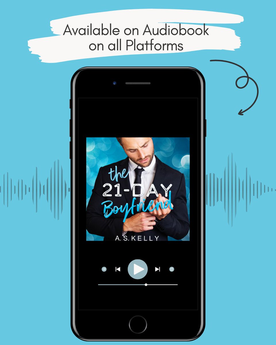 “Just for tonight. Can we pretend this is real just for tonight?”
“I was afraid you’d never ask.”

Have you met Eric and Sean yet? 🌈💙
The 21-Day Boyfriend is available in ebook, paperback, and audiobook on all platforms! 📚 books2read.com/the21dayboyfri…