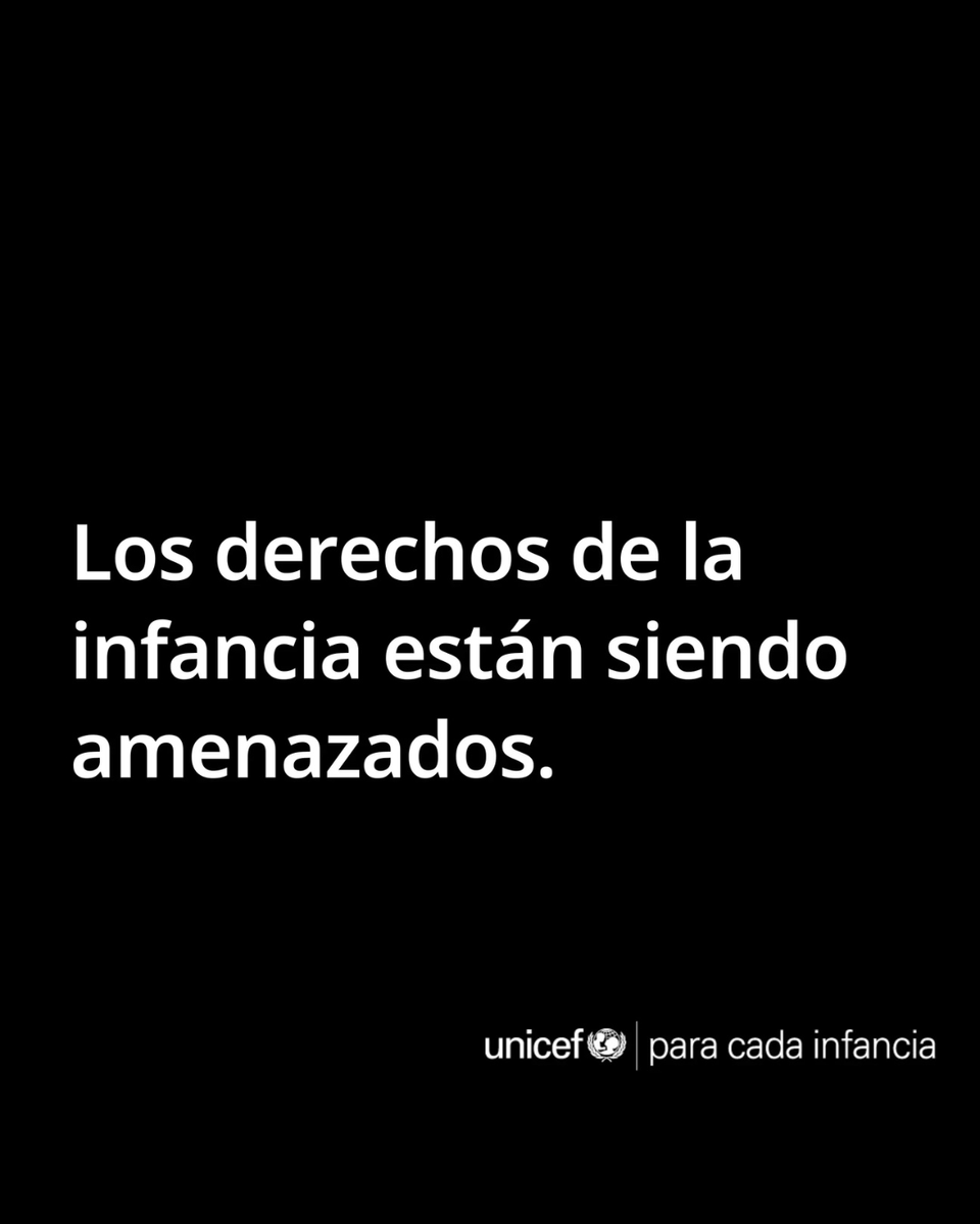 Naciones Unidas (@onu_es) on Twitter photo Los derechos de la infancia son derechos humanos.
Sin embargo, hoy en día, en demasiados lugares del mundo, los derechos de la infancia están siendo atacados.
🔊🔄 Súmate al llamado de <a href="/unicefenespanol/">UNICEF en español</a> por la paz y un futuro donde cada niña y cada niño viva su infancia de forma Los derechos de la infancia son derechos humanos.
Sin embargo, hoy en día, en demasiados lugares del mundo, los derechos de la infancia están siendo atacados.
🔊🔄 Súmate al llamado de <a href="/unicefenespanol/">UNICEF en español</a> por la paz y un futuro donde cada niña y cada niño viva su infancia de forma