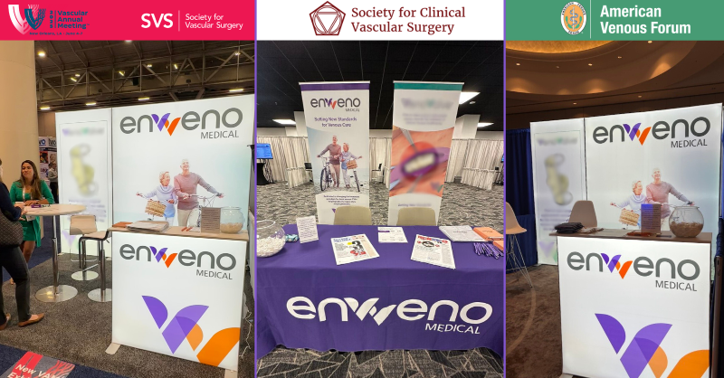 From panels to presentations to livestream webinars, so far 2025 has been a full slate! It’s been a privilege to share how we’re working to redefine treatment for severe deep venous #chronicvenousinsufficiency.

Check out photos from these events below

$NVNO #DeepVenousDisease