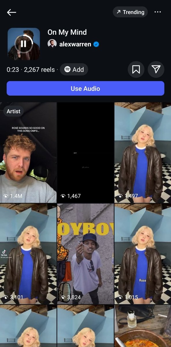 "On my mind" still dosen't show up in song searches and there's apparently two versions of the audio. Can we combine them or atleast do something about it?

<a href="/numberoneHQ/">numberoneHQ</a> <a href="/AtlanticRecords/">Atlantic Records</a> <a href="/GeeeeRouz/">G</a>