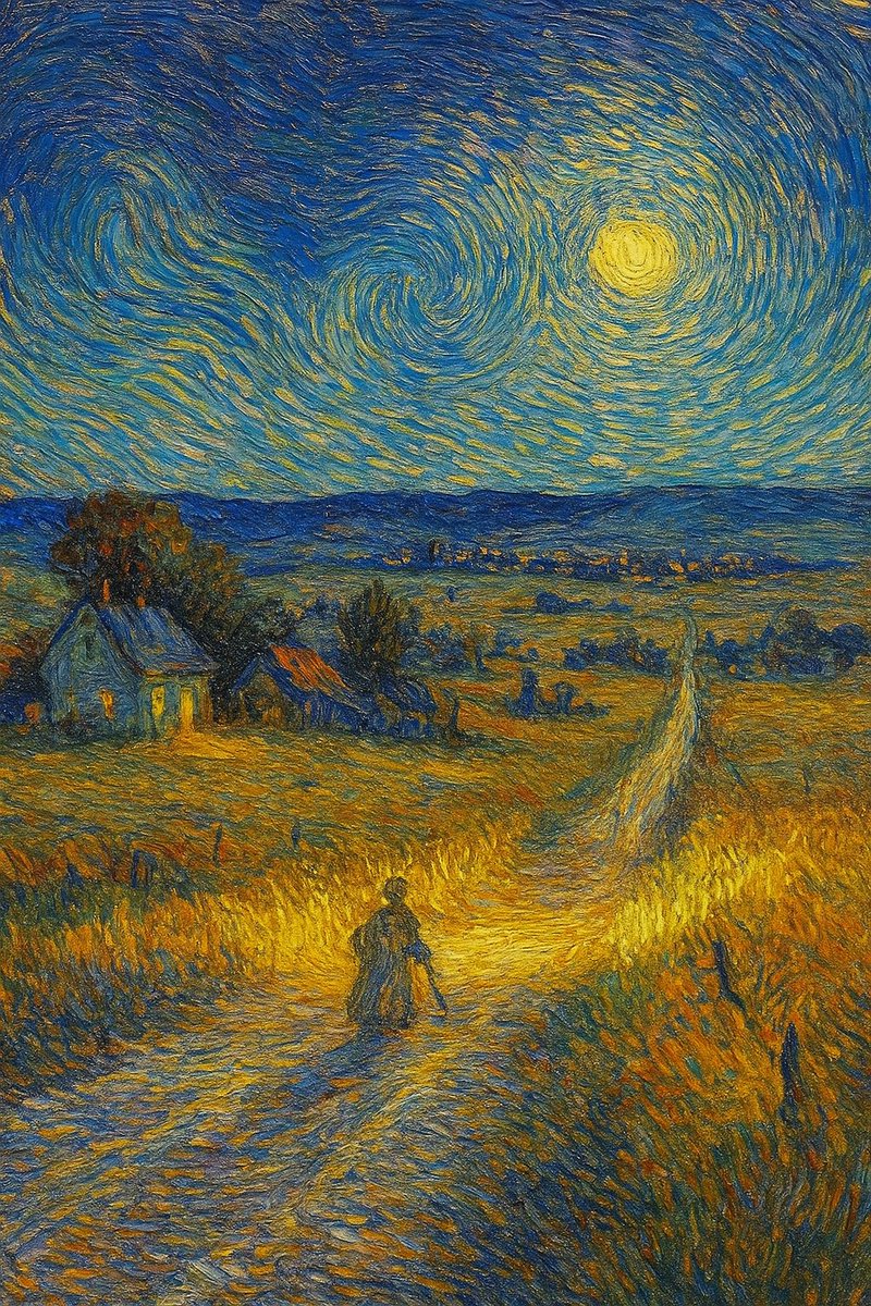 “I dream my painting and I paint my dream.”   

– Vincent van Gogh