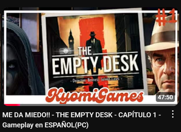 Cheesecakegames's tweet photo. Si os gusta ver gameplays os recomiendo este de @KyomiGames jugando a 'The Empty Desk' completo en español, ¡gracias por el apoyo!  https://t.co/KCruNEHRmV

#gameplay #streamers #influencers #solodev #summersale https://t.co/8qZvPKDDXl