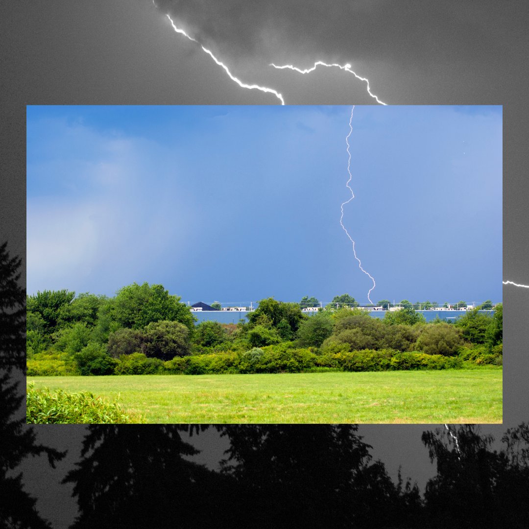 Even though your home is a safe shelter during a lightning storm, you might still be at risk. About one-third of lightning-strike injuries occur indoors. cdc.gov/disasters/ligh…