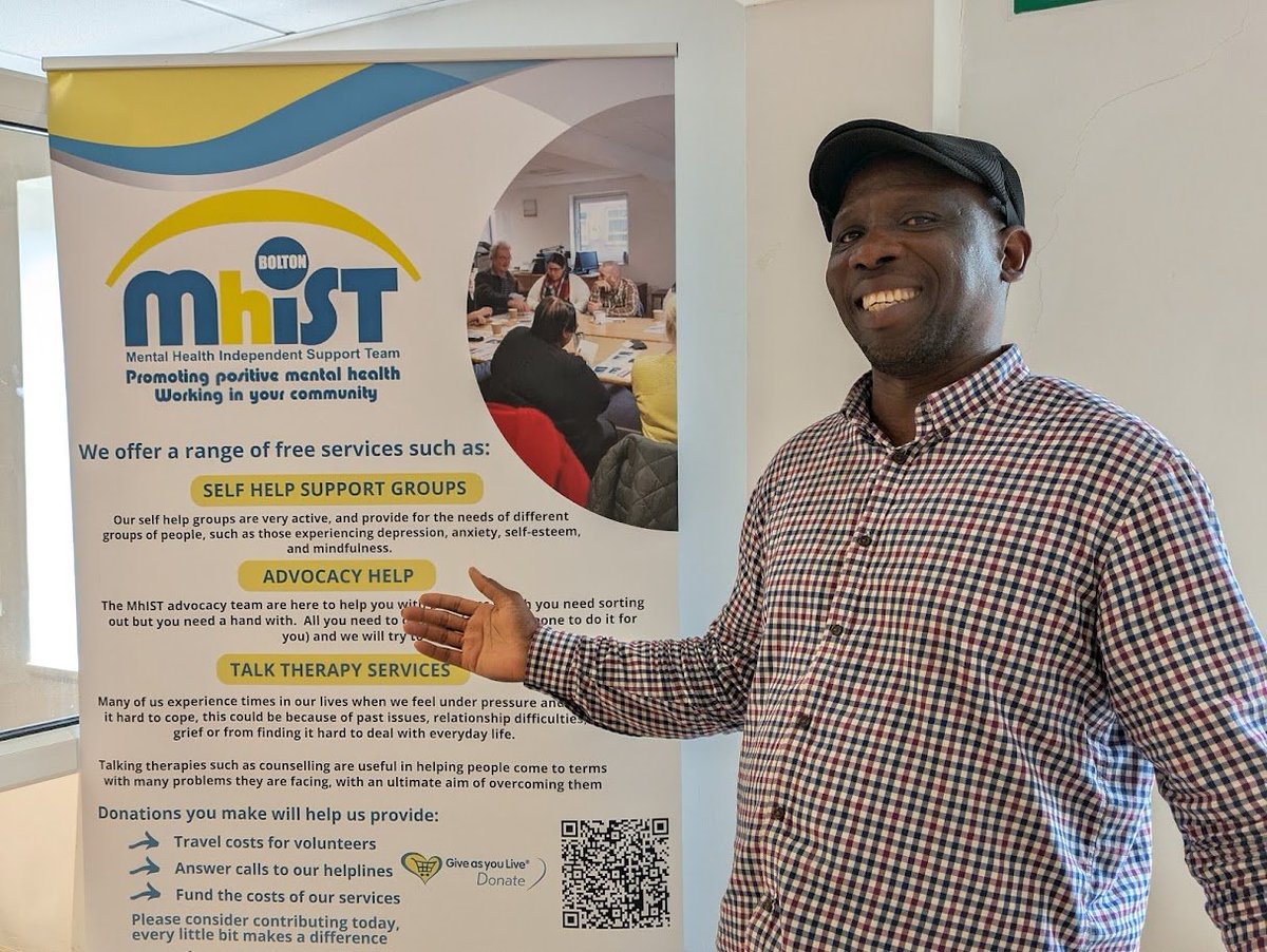 We’ve had the pleasure of hosting three mental health nursing students on placement here at MhIST
They got to explore the non-clinical side of mental health support. 

From learning about the services we provide in the community, to finding out what else happens across Bolton