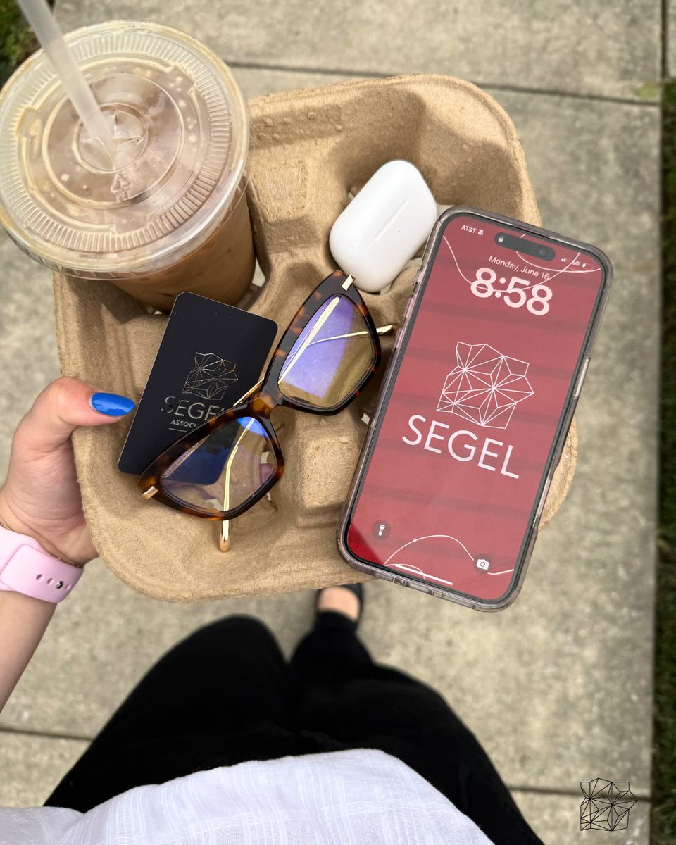 SegelAssoc's tweet image. We had to join the viral coffee holder trend ☕ These are our absolute essentials for a day in the life at Segel Associates: caffeine, creativity, and a whole lot of hustle. What’s in your coffee holder? Tag us &amp;amp; show us your must-haves! #segelassociates #segel #cofeeholdertrend