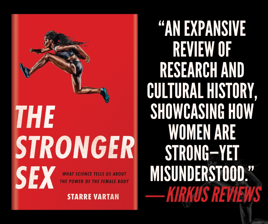 Seal Press (@sealpress) on Twitter photo "An expansive review of research and cultural history, showcasing how women are strong—yet misunderstood." —<a href="/KirkusReviews/">Kirkus Reviews</a>
THE STRONGER SEX by Starre Vartan (<a href="/thecurioushuman/">Starre Julia Vartan</a>) is on sale July 15th! Learn more: bit.ly/4ntsxNn
#FemaleAthletes "An expansive review of research and cultural history, showcasing how women are strong—yet misunderstood." —<a href="/KirkusReviews/">Kirkus Reviews</a>
THE STRONGER SEX by Starre Vartan (<a href="/thecurioushuman/">Starre Julia Vartan</a>) is on sale July 15th! Learn more: bit.ly/4ntsxNn
#FemaleAthletes