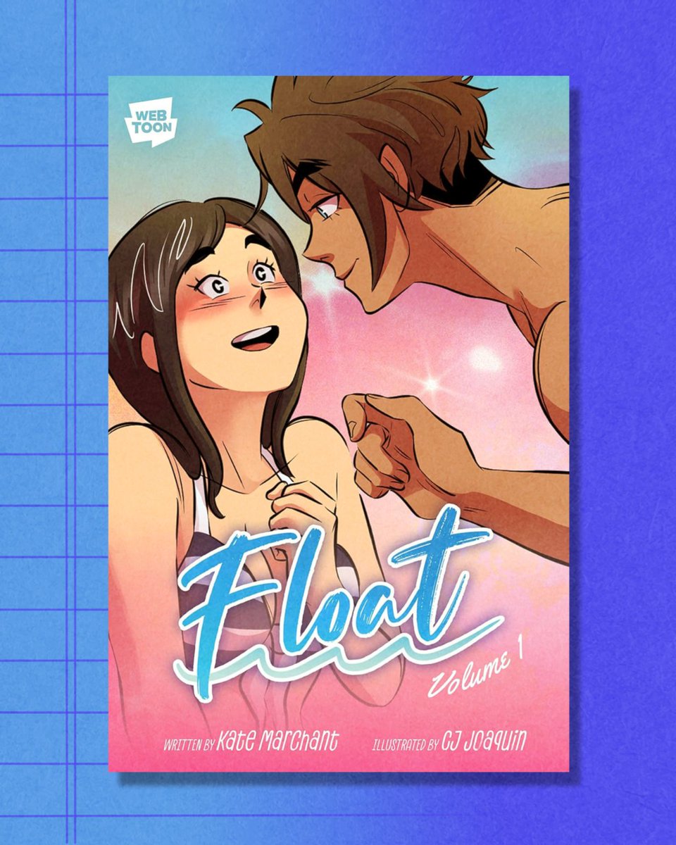 Alaska girl + Florida boy = emotional humidity warning. Falling in love feels like a heat wave in Float Vol. 1 by Kate Marchant, illustrated by CJ Joaquin
