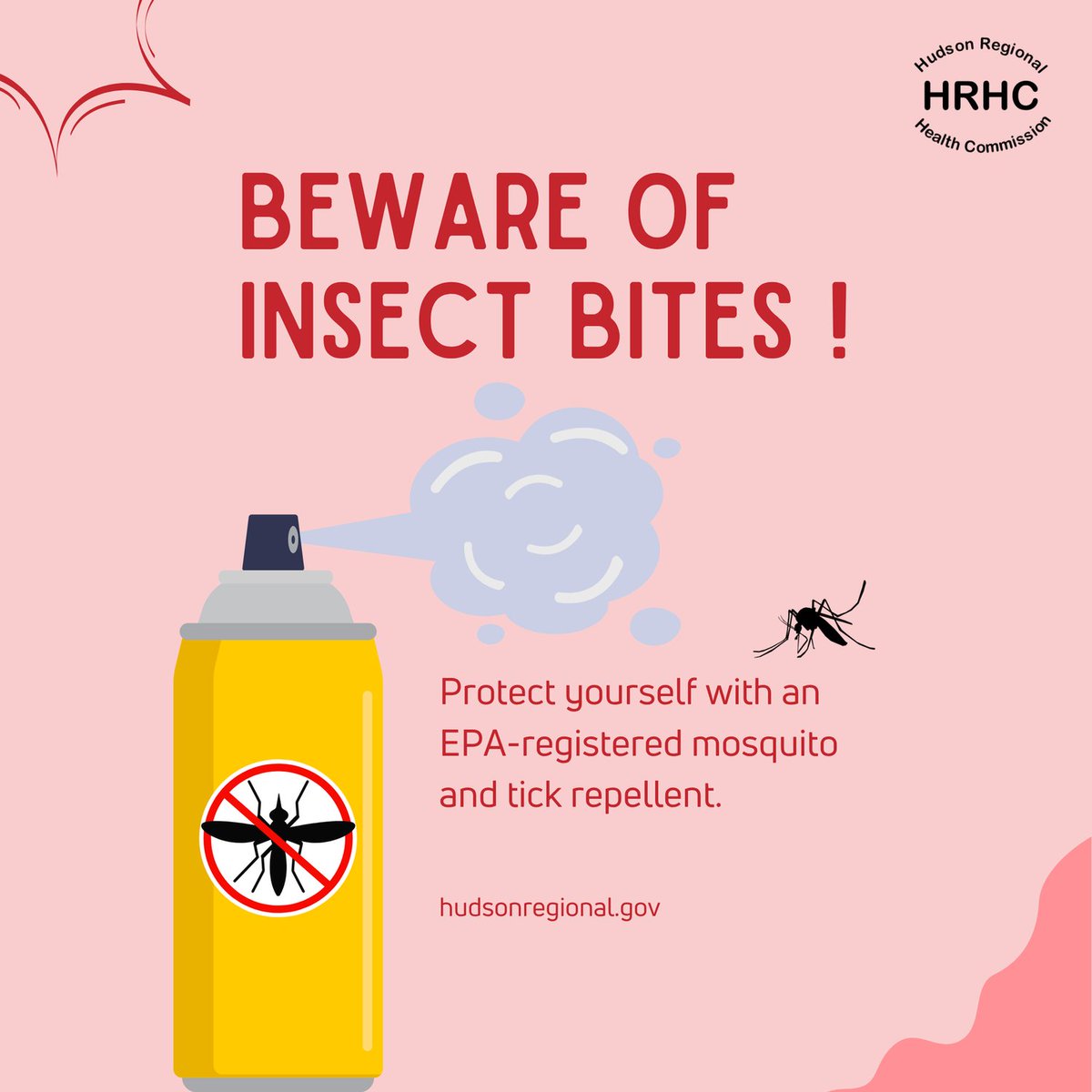 HudsonRegHealth's tweet image. Look for EPA-registered repellents to ensure they’re safe and effective. Whether it&apos;s a skin-applied spray, a clip-on device, or a diffuser for outdoor spaces, always read the label to get the most protection.

#InsectRepellent #MosquitoSafety #PestProtection #SummerTips