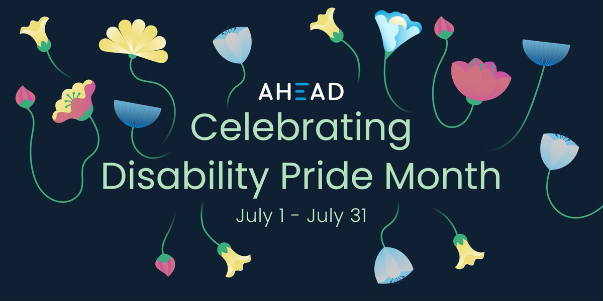 Celebrating #DisabilityPrideMonth at AHEAD!

Together, we’re building a culture where accessibility is standard, because a truly inclusive world is one where everyone belongs. 🫶