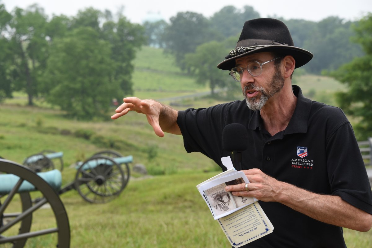 The American Battlefield Trust’s Education Team is in Gettysburg, Pennsylvania, for the 162nd anniversary of the Battle of Gettysburg! For the next three days, they’ll be filming videos, exploring the battlefield, and highlighting lesser-known stories surrounding the fighting.