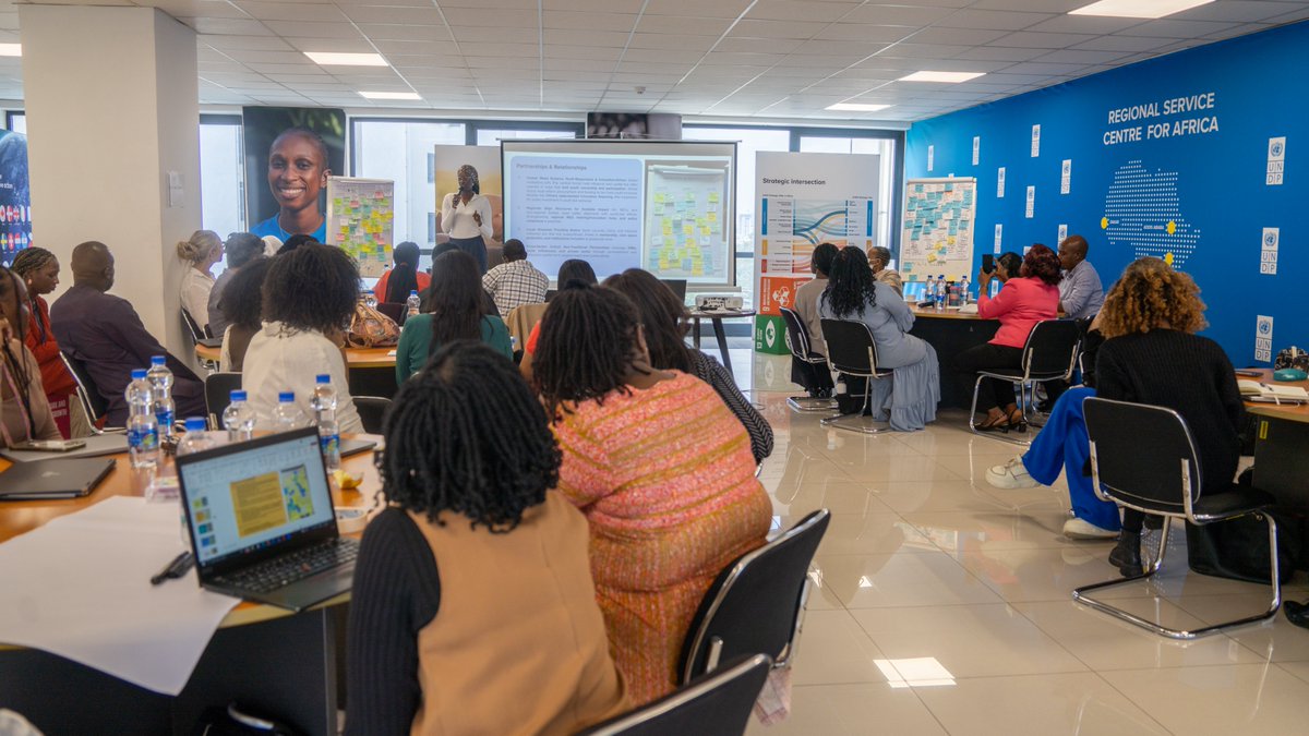 UNDP Africa (@undpafrica) on Twitter photo How do we connect youth agency, climate, digitalization, jobs, mental health, governance & peace into 1⃣ youth-led & responsive portfolio?
At <a href="/UNDP/">UN Development</a> #Africa, teams & youth leaders are co-designing a #RegionalYouthPortfolio using systems thinking to shape future-ready solutions. How do we connect youth agency, climate, digitalization, jobs, mental health, governance & peace into 1⃣ youth-led & responsive portfolio?
At <a href="/UNDP/">UN Development</a> #Africa, teams & youth leaders are co-designing a #RegionalYouthPortfolio using systems thinking to shape future-ready solutions.