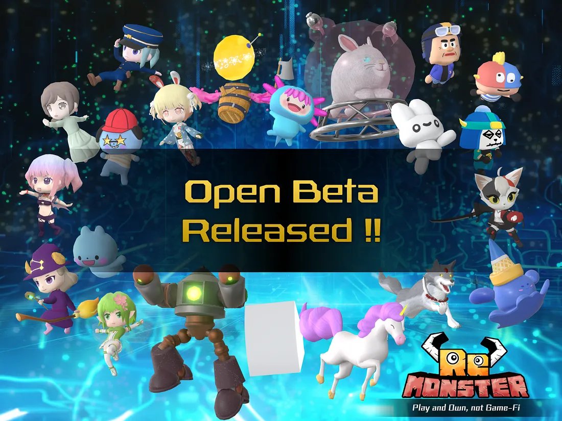 大変長らくお待たせしました、本日ついにRe. MonsterのOpen Betaがリリースとなりました🎉

お待ちいただいた方々、ありがとうございます！
詳しくは以下の記事をご覧ください。
medium.com/@remonster.g/o…