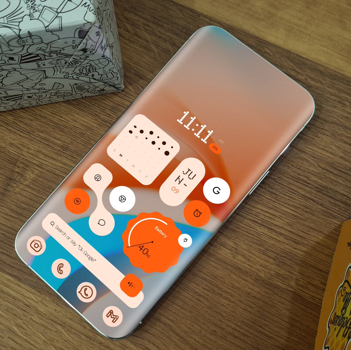 Setup with ThinkPro KWGT🟠❤️
- bit.ly/ThinkProkwgt

I'll announce giveaway winners tomorrow.👀