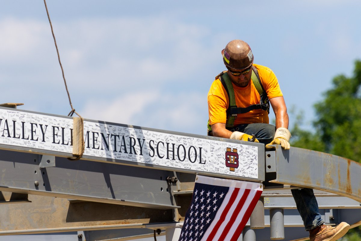 U_S_Steel's tweet image. We’re excited to contribute $250,000 to our Mon Valley area neighbors at @SteelValleySD to support the addition of a STREAM space at the new Steel Valley Elementary School under construction.
To learn more, visit: steelvalleysd.org/news.