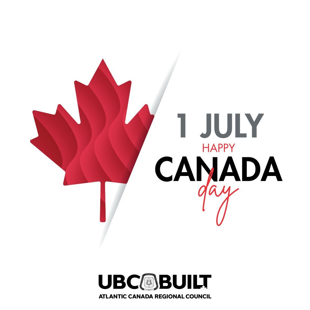 🍁 Happy Canada Day! 

Wishing everyone a safe and enjoyable day as we celebrate Canada.

Please note: Our offices are closed today and will reopen tomorrow.

#CanadaDay2025 #Local1386