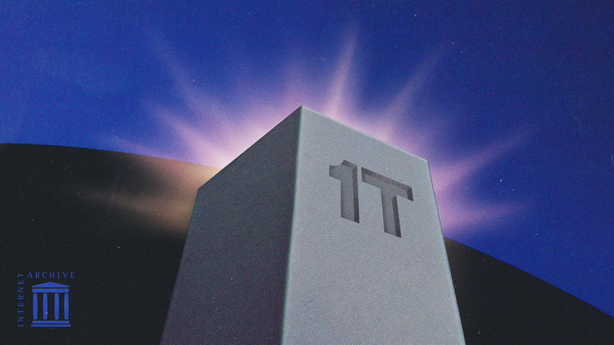 Internet Archive (@internetarchive) on Twitter photo <a href="/waybackmachine/">The Wayback Machine</a> Let’s work together toward October 22—a day to look back, share stories, and celebrate the web we’ve built and preserved together. Learn more ➡️ blog.archive.org/2025/07/01/way…
#Wayback1T <a href="/waybackmachine/">The Wayback Machine</a> Let’s work together toward October 22—a day to look back, share stories, and celebrate the web we’ve built and preserved together. Learn more ➡️ blog.archive.org/2025/07/01/way…
#Wayback1T
