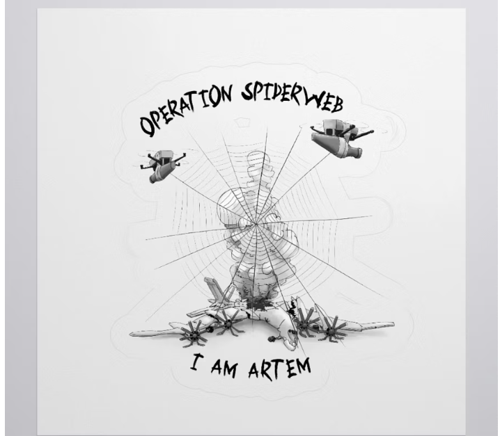 DarthPutinKGB's tweet image. "Operation Spiderweb: I am Artem" product range now available. Help our charity while you make my trolls cry.
Links below.