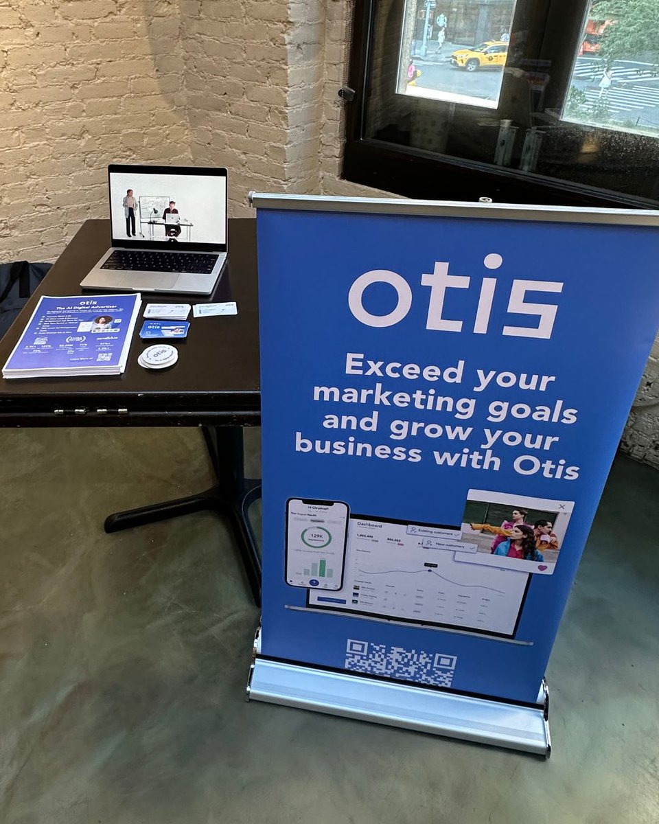 Otis AI (@otis_ai) on Twitter photo Big thanks to <a href="/startupcpg/">Startup CPG</a> and <a href="/FairwayMarket/">Fairway Market</a> for an amazing Grocery Run at #SummerFancyFood! 🍓
We loved meeting CPG businesses & sharing how <a href="/otis_ai/">Otis AI</a> helps food & beverage brands grow with AI-powered ads that drive online sales. Big thanks to <a href="/startupcpg/">Startup CPG</a> and <a href="/FairwayMarket/">Fairway Market</a> for an amazing Grocery Run at #SummerFancyFood! 🍓
We loved meeting CPG businesses & sharing how <a href="/otis_ai/">Otis AI</a> helps food & beverage brands grow with AI-powered ads that drive online sales.