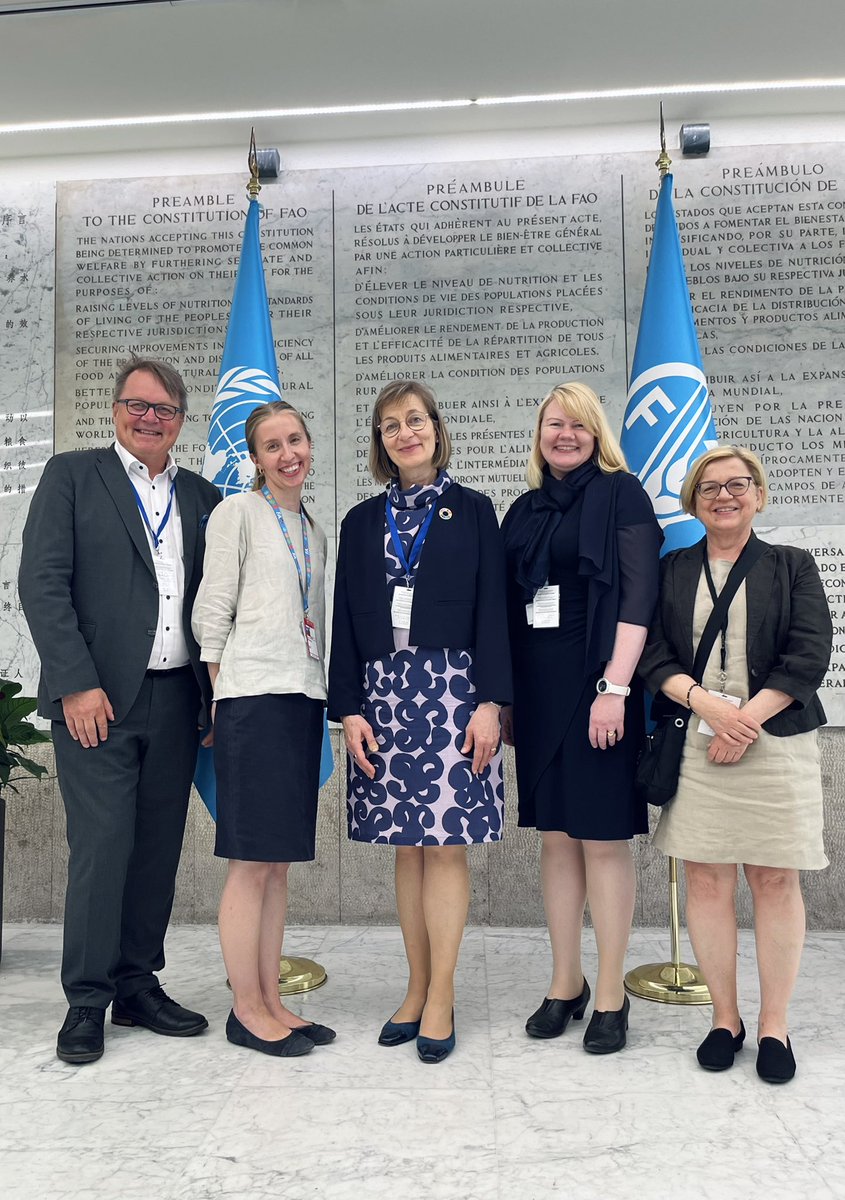 Finland in Italy (@finlandinitaly) on Twitter photo At the 44th <a href="/FAO/">Food and Agriculture Organization</a> Conference, Finland speaks for the engagement of youth, and promotes sustainable bioeconomy across the forestry sector. 🇫🇮 also believes that tackling complex challenges of today requires innovations - more than ever. At the 44th <a href="/FAO/">Food and Agriculture Organization</a> Conference, Finland speaks for the engagement of youth, and promotes sustainable bioeconomy across the forestry sector. 🇫🇮 also believes that tackling complex challenges of today requires innovations - more than ever.