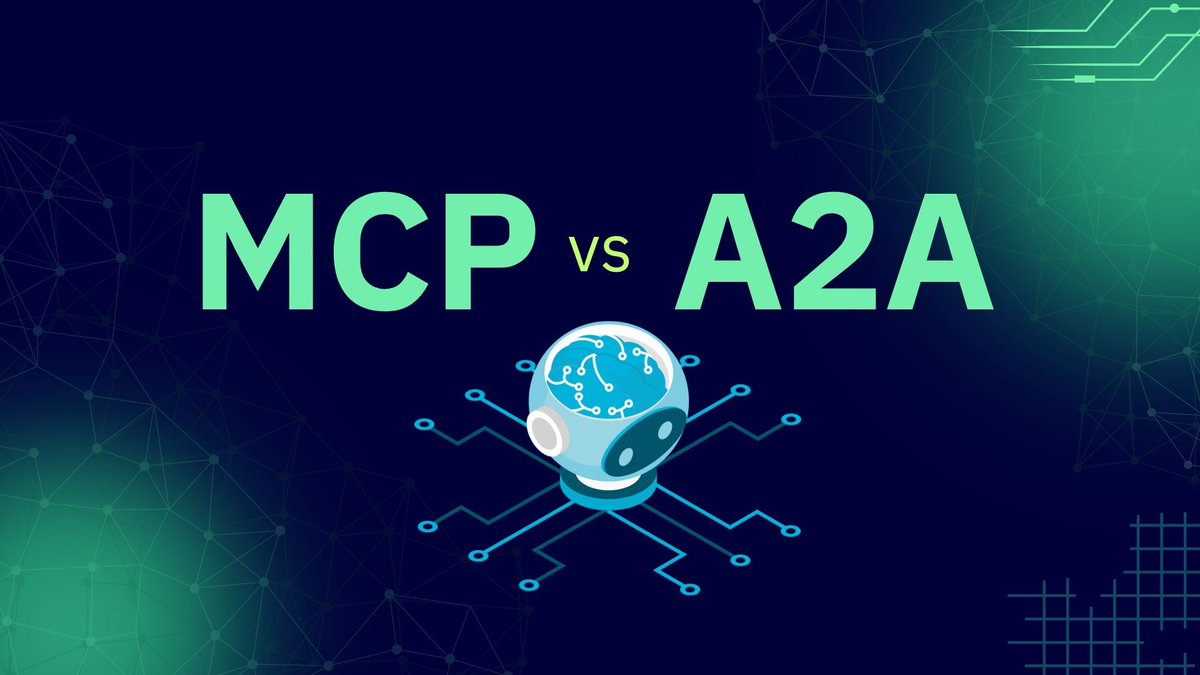 Smart AI agents don’t just follow tasks—they plan, adapt, and collaborate.

Discover how MCP &amp; A2A are making agents more autonomous:
🔗 wowlabz.com/mcp-and-a2a-in… 

#AIAgents #AgenticAI #AIArchitecture #A2A #MCP #AIForBusiness
"