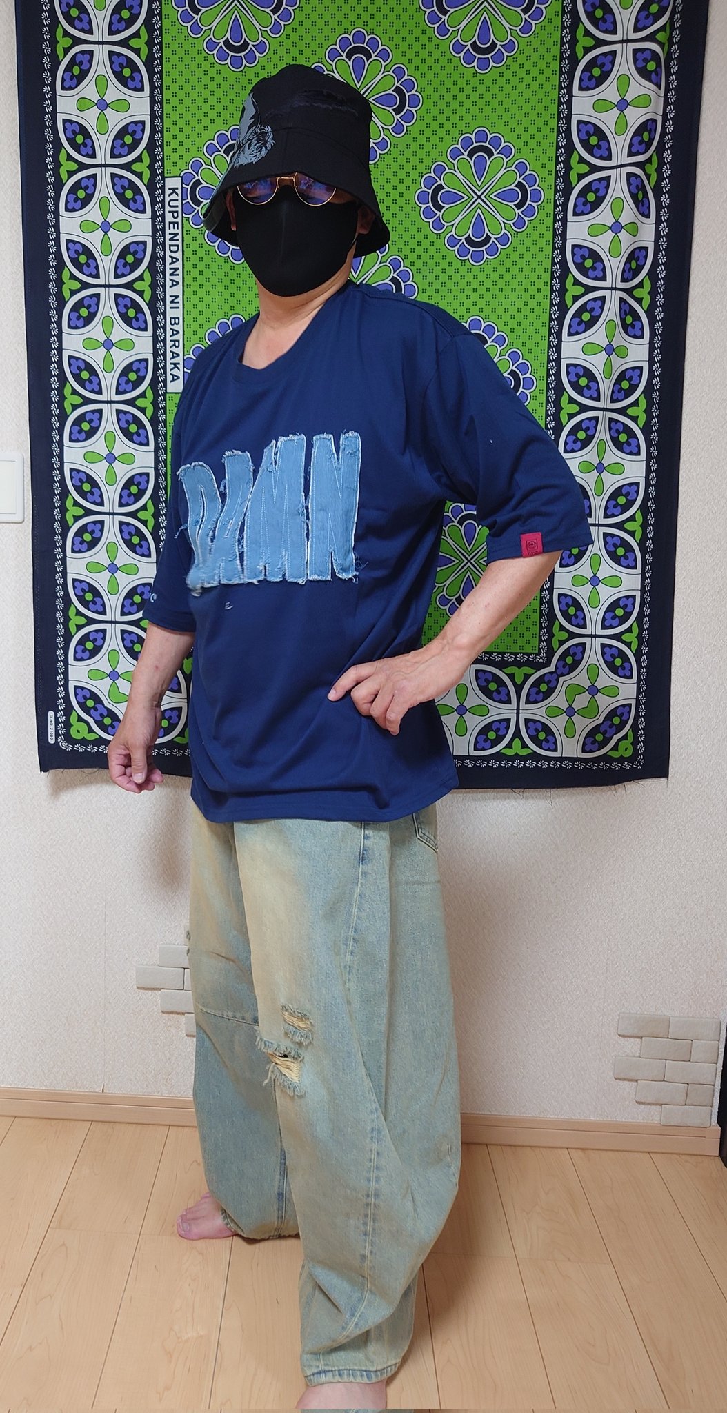 Eve under blue DAMN Tシャツ M DAWN T DAWN T