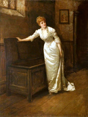 #FairyTaleTuesday One of the most famous English ghost stories goes by a few names, but is mainly known as 'The Mistletoe Bough.' 

It tells of a young wife, married at Christmas, who plays a game of 'Hide and Seek' with her husband. 

Only he cannot find her. 

For years... 🖤