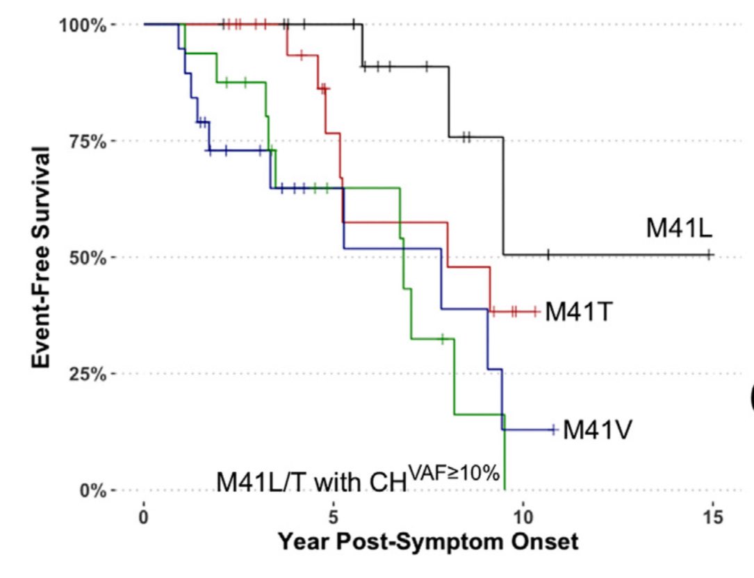 emmamgroarke's tweet image. Pleased to see our work looking at the impact of cytokine derived therapies / steroids on hematologic progression in #VEXAS led by Benjamin Turturice @petercgrayson now published in @eular_ARD. sciencedirect.com/science/articl… @bhavishap29 @fergutierrezro1 @NealSYoung1