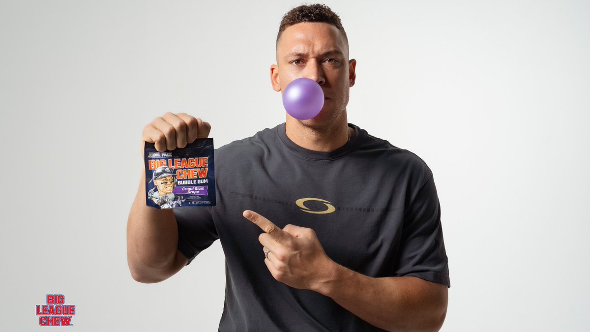 bigleaguechew's tweet image. All Rise for GRAND SLAM GRAPE™! 🍇⚾

@TheJudge44 | @AllRiseOfficial