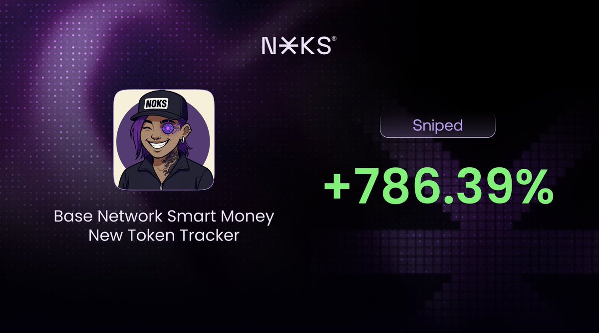 NOKS Base Agent just caught another banger cook!

On a $LIGHTNING micro-cap, the ROI was nearly 800%! 🤯

NOKS outperforms all manual traders, even while you sleep.

Few will understand...