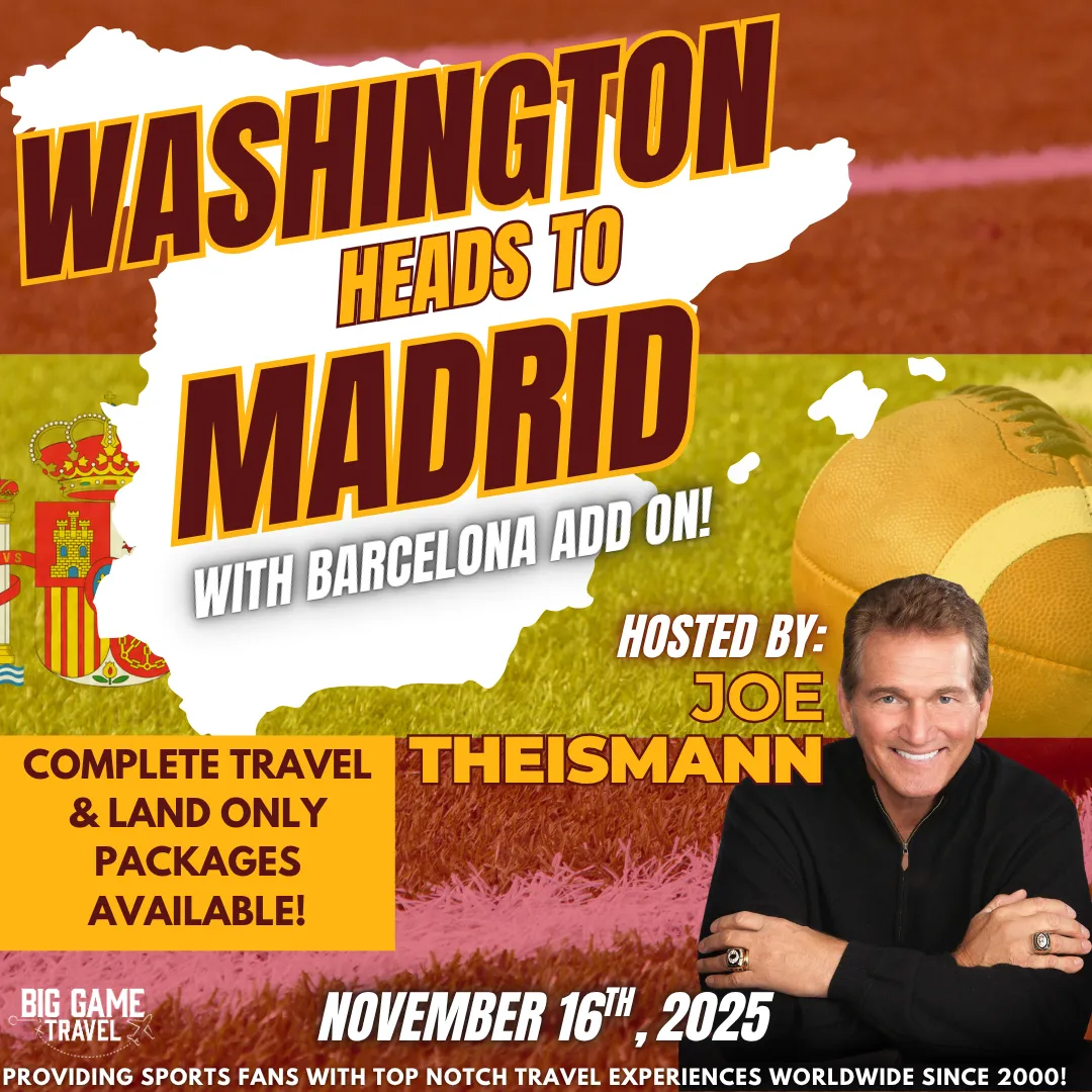 Super Bowl Champion QB <a href="/Theismann7/">Joe Theismann</a> rejoined us for Ep 113 of In The Front Row with Mike Vaccaro to share about a special trip he's hosting this <a href="/NFL/">NFL</a> season when the <a href="/Commanders/">Washington Commanders</a> play the <a href="/MiamiDolphins/">Miami Dolphins</a> in Spain.
WATCH &amp; SUBSCRIBE (It's FREE)
📺 bit.ly/inTheFrontRow